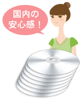 日本国内の安心感!