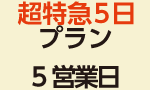 DVDプレス 超特急5日プラン